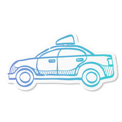 Sticker style icon - Safety car