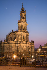 Fototapeta na wymiar Kreuzkirche Dresden