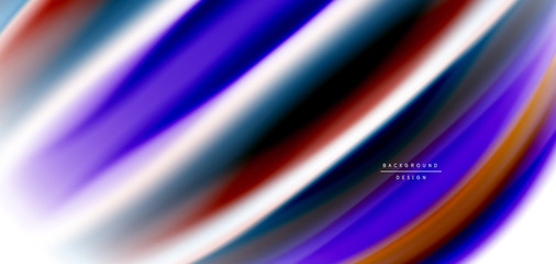 Silk smooth lines on white, liquid fluid color waves. Vector Illustrations For Wallpaper, Banner, Background, Card, Book, Illustration, landing page, cover, placard, poster, banner, flyer, design