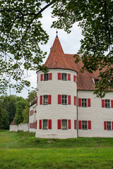 Grünau Castle near Neuburg at the Danube, Germany/Europe