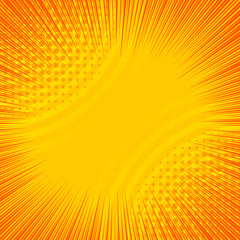 Abstract dynamic orange background