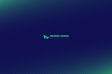 Abstract green halftone dot pattern design of technology template background. illustration vector eps10