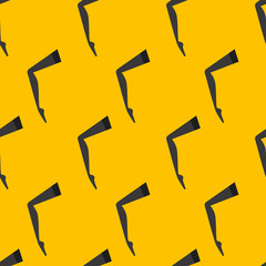 Fototapeta premium Female legs pattern