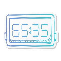 Fototapeta premium Sticker style icon - Score board