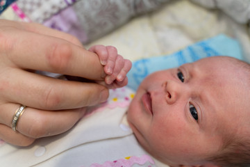 Newborn baby two weeks old