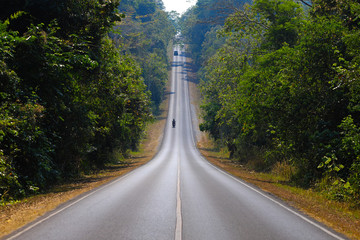 road in the mountains