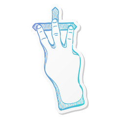 Sticker style icon - Gesture