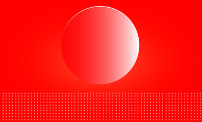  Pink light circle with a pink background with a dot behind to perform the work