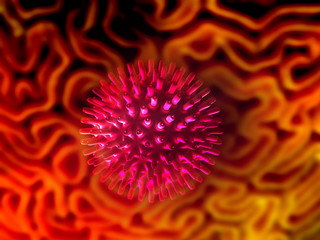 corona virus background stockimage