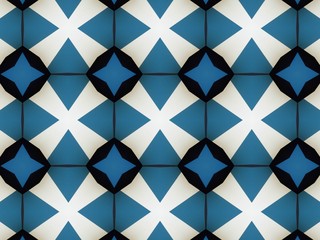 Batik Pattern in Blue