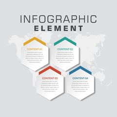 Creative Infographic Element Premium Design for Business