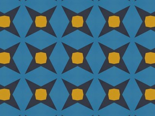 Batik Pattern in Blue