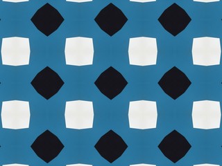 Batik Pattern in Blue