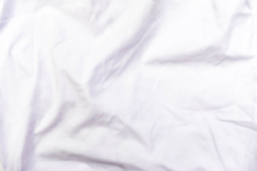 Obraz premium Abstract white fabric texture background. Wavy white cloth. 