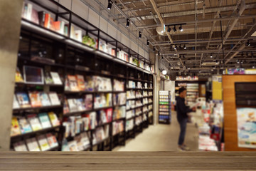 スタイリッシュな本屋の風景