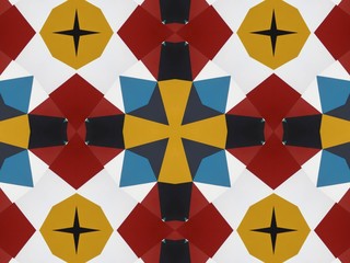 Obraz premium Bright Batik Pattern 