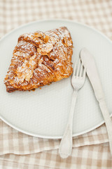 French almond croissant 