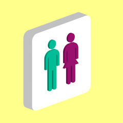 Couple computer symbol