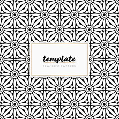 Colorful mandala seamless pattern vector