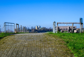 Picknickplatz in der Nähe von Rees am Niederrhein