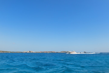 Fototapeta premium Excursion at the coast from Corsica