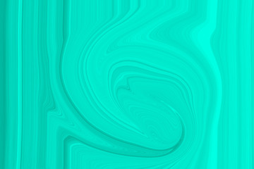 Neo mint background in a modern trend shade, a beautiful textural eyelash with waves and patterns. Template for screensaver or packaging, abstract illustration in blue. 