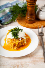 Lazy cabbage rolls