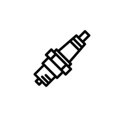 spark plug icon template