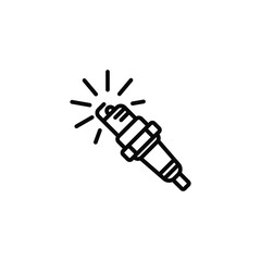 spark plug icon template