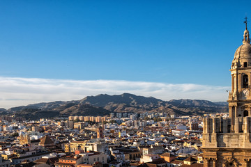 Rooftop view Malaga