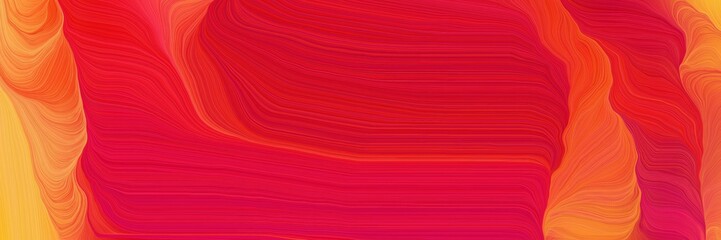 dynamic colorful waves backdrop with crimson, pastel orange and tomato colors
