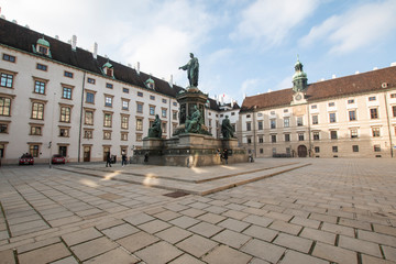 Austria, Vienna - Imperial Residence Hofburg.