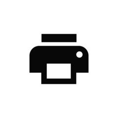 vector illustration of  printer icon