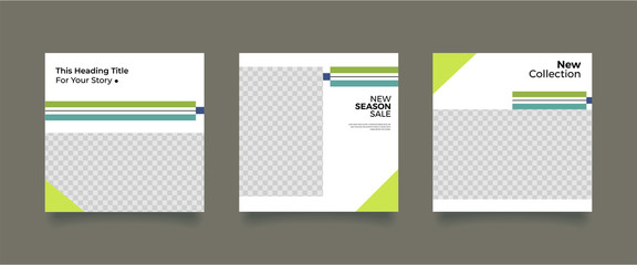 Unique Editable modern Social Media banner Template.Promotional web banner for social media. Elegant sale and discount promo. Fashion and lifestyle blog templates, web banners