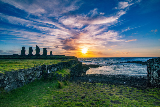 Easter Island Sunset