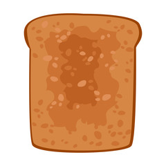 Sandwich vector icon.Cartoon vector icon isolated on white background sandwich.