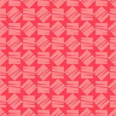 Design with manual hatching. Ethnic boho ornament. Seamless background. Tribal motif. Vector illustration for web design or print.