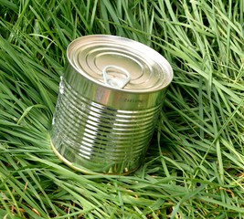Boîte de conserve alimentaire