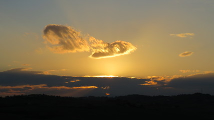 Colori del tramonto 