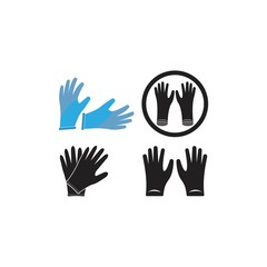 medical gloves icon