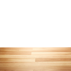 Empty brown wooden table top