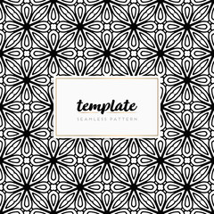 Colorful mandala seamless pattern vector