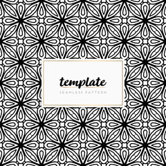 Colorful mandala seamless pattern vector