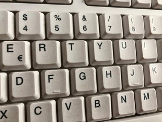 keyboard with keys