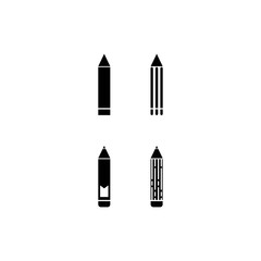 Pencil logo vector icon design