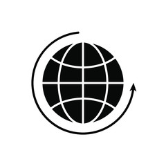 Globe icon template