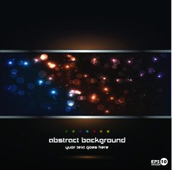 Awesome abstract dark vector background