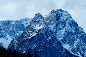 Obraz premium Gipfel Waxenstein Alpen