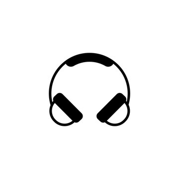 Headphone icon, Call center vector icon. Customer support / customer service symbol. headset or account manager flat vector icon for apps and website. 