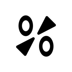 Percentage icon. Discount percent isolated. Modern flat pictogram, business, marketing, internet concept. Trendy simple vector symbol for web site design or button to mobile app. Logo illustration.